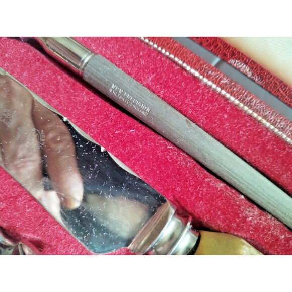 Antique Ashberry of Sheffield Real Stag Horn Carving set by Lewis Rose Co. Ltd. - Picture 6 of 15